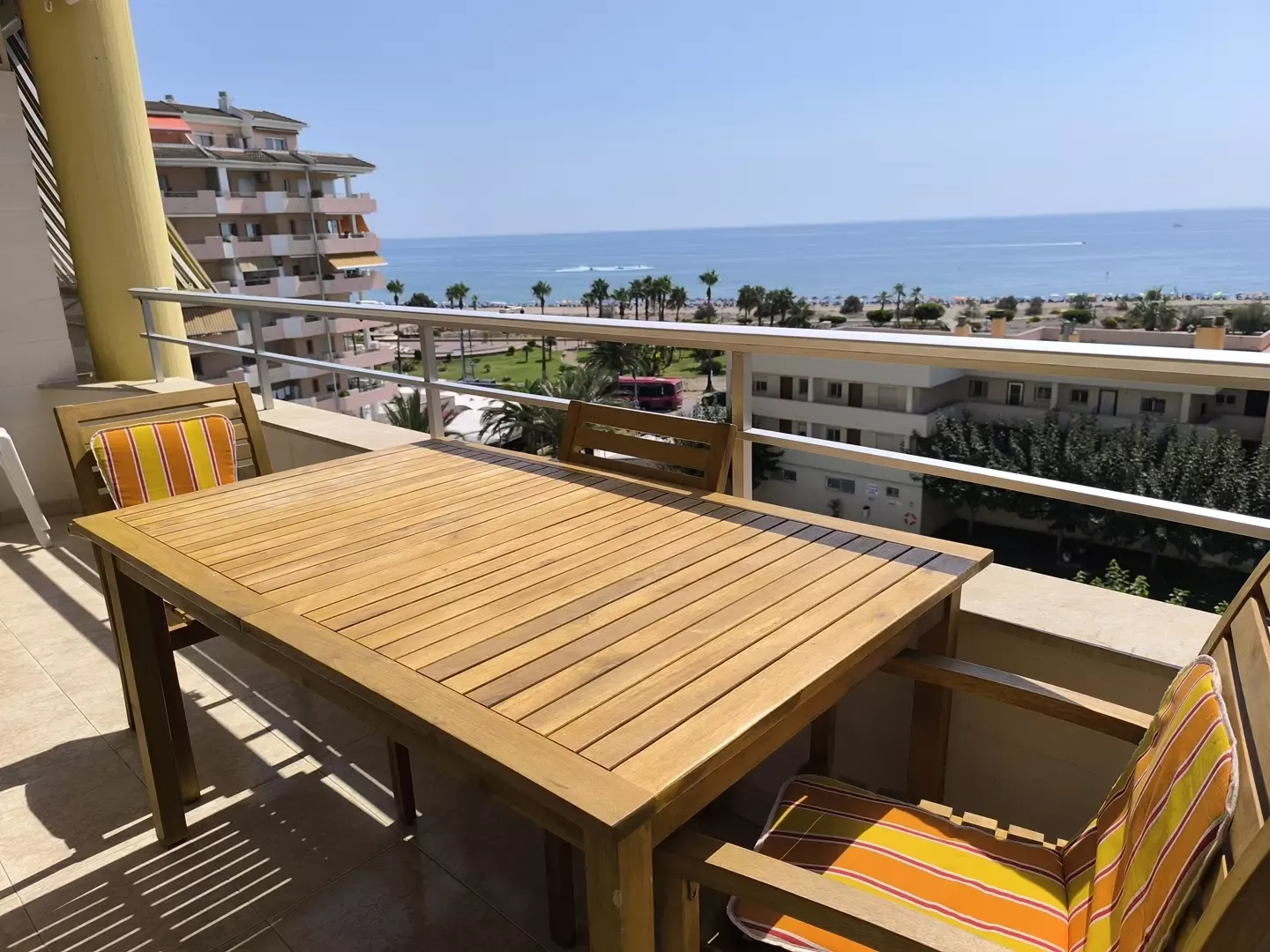 Terraza Apartamento Peniscola Azahar - Peniscola