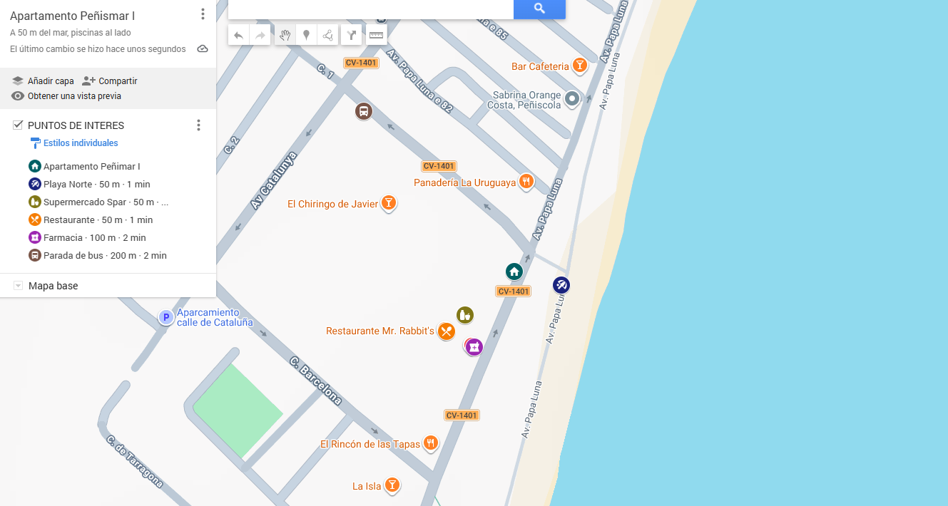 Puntos interés Peñismar I